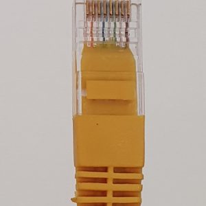 Patch Lead CAT5E Yellow 2 Metre